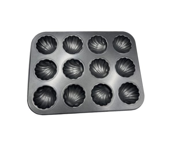 12 Holes Shell Shaped Muffin Tray - Image 2