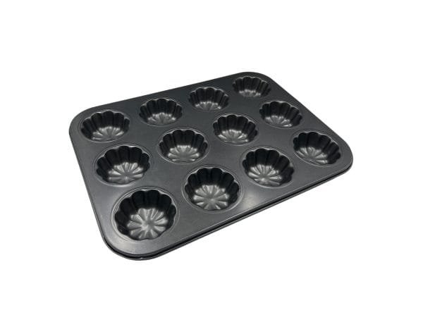 12 Holes Flower Shape Muffin Tray