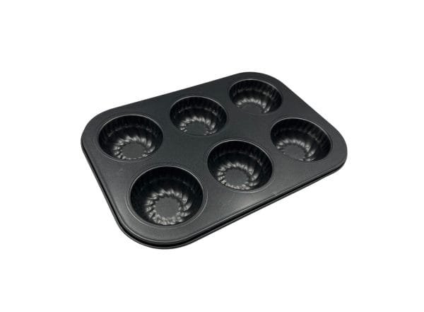 6 Holes Flower Shape Muffin Tray
