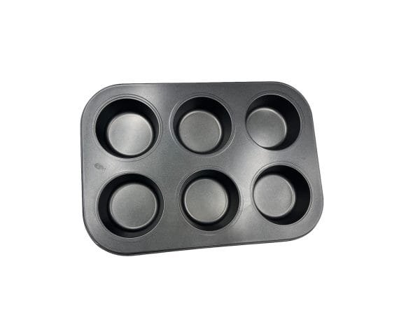 6 Holes Plain Muffin Tray - Image 2