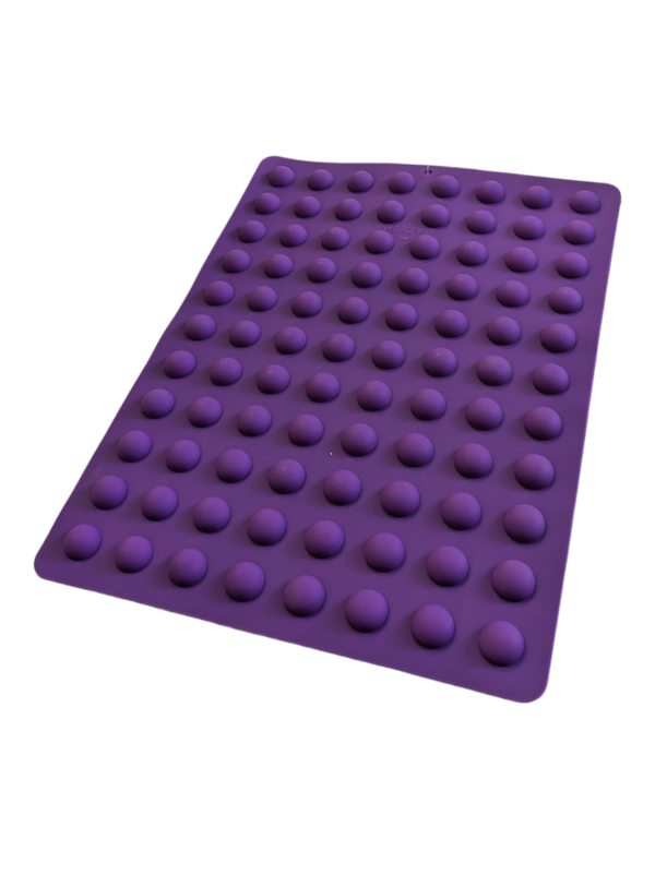 88-Cavities Mini Semi Sphere Shaped Silicone Mould