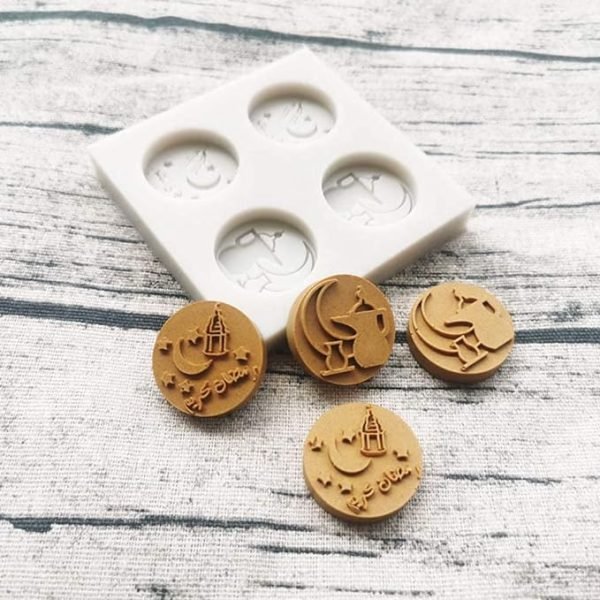 Arabic Theme 3D Shape Silicone Fondant Mould - Image 2
