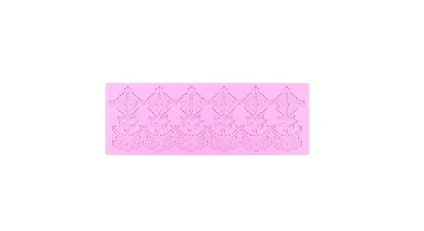 Cake Decorating Lace Mat Silicone Mould Version-12  1pc