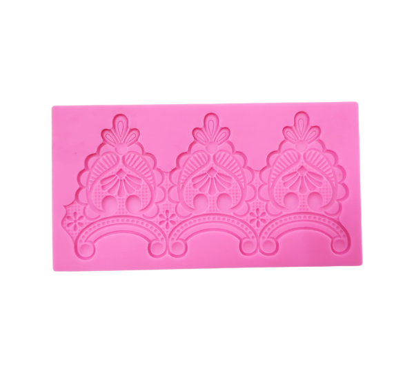 Cake Decorating Lace Mat Silicone Mould Version-24  1pc