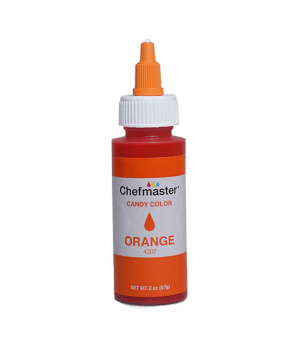 Chefmaster Candy Color 2 oz - Orange 57ml