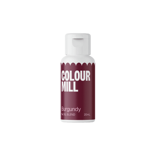 Colour Mill Oil Based Food Colour 20ml - Burgundy