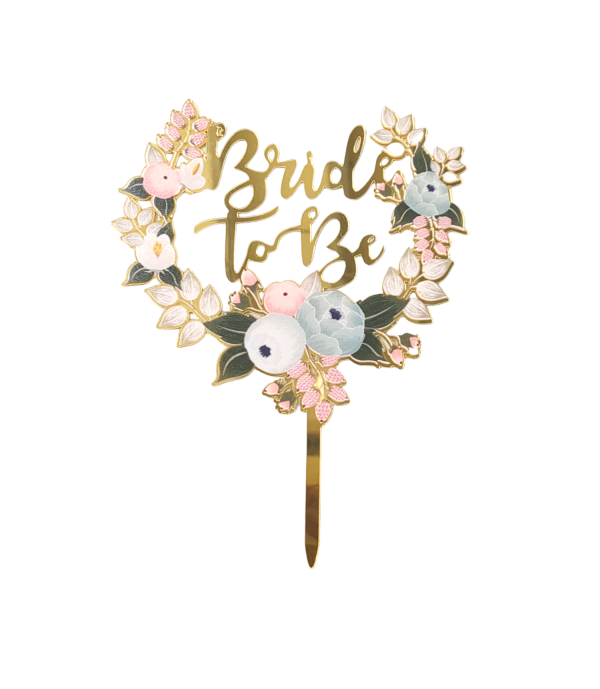 Couple Acrylic Cake Topper