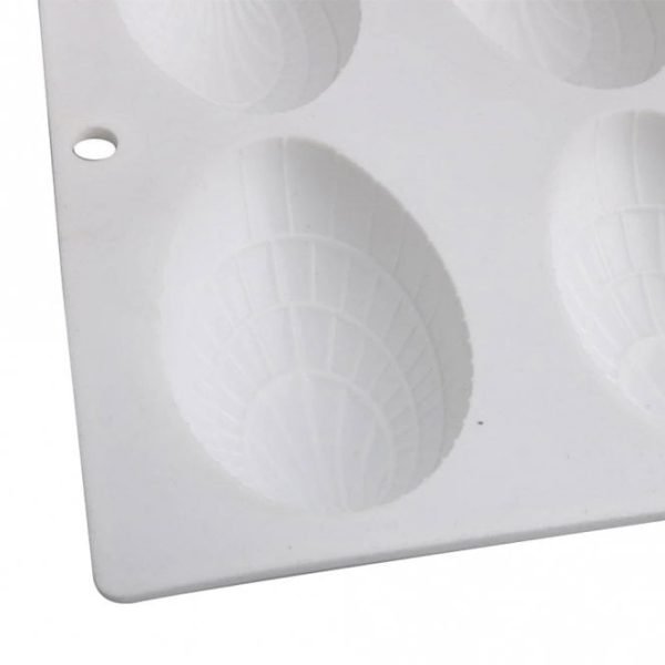 8 Cavity Easter Embossed Egg Shaped Chocolate, Jelly, Candy Silicone Mould 1pc - Image 2