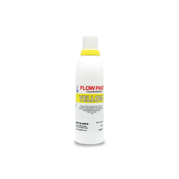 Kopykake Flow Paste Yellow 8 oz