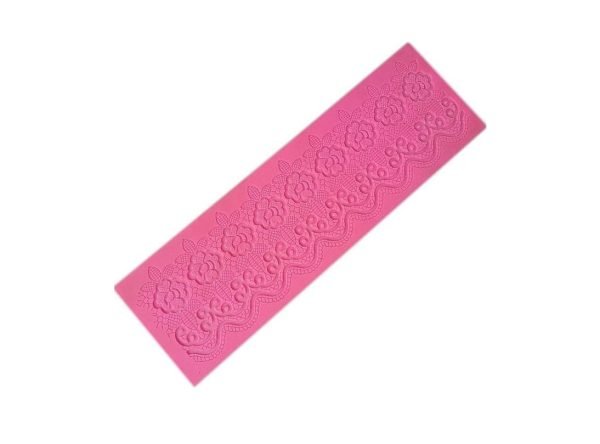 Cake Decorating Texture Lace Mat Silicone Mould Version-2 1pc