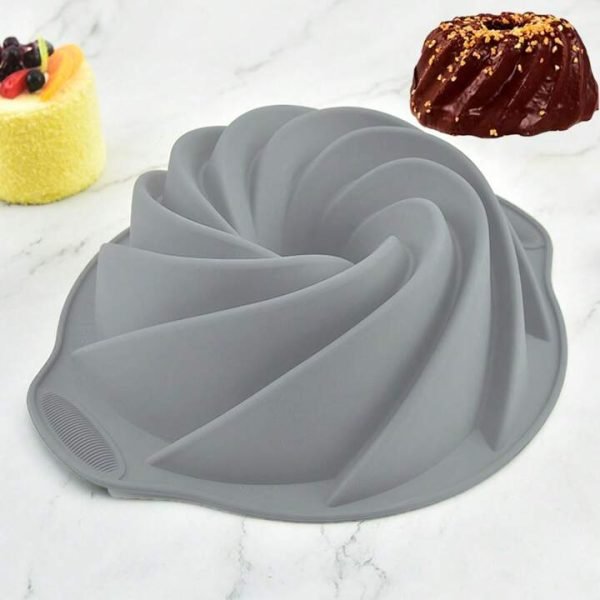 Flower Shaped Silicone Mould with Handle
