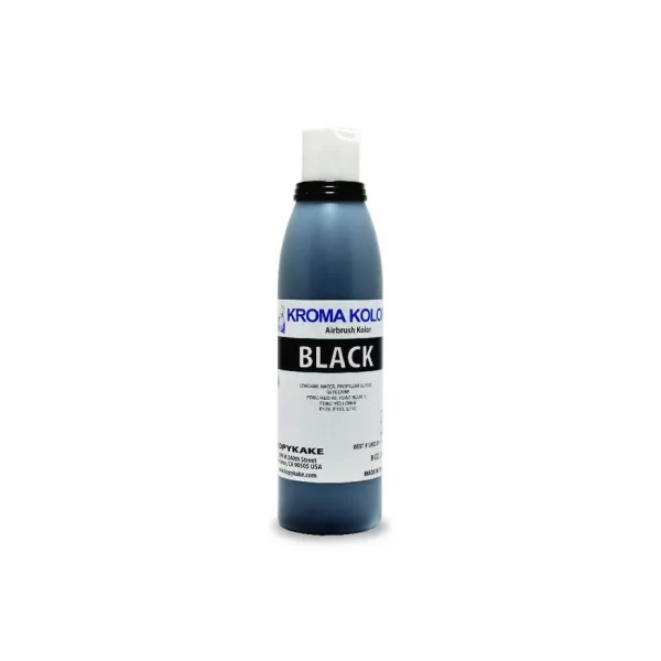 Kopykake Kroma Airbrush Colour Black 8 oz