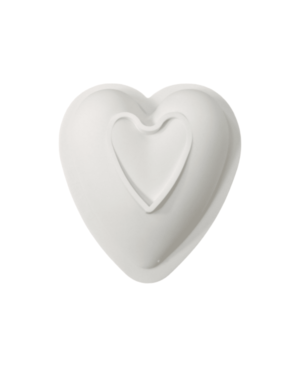 Large Heart Shape Mousse Cake,Chocolate, Jelly, Candy Silicone Mould 1pc