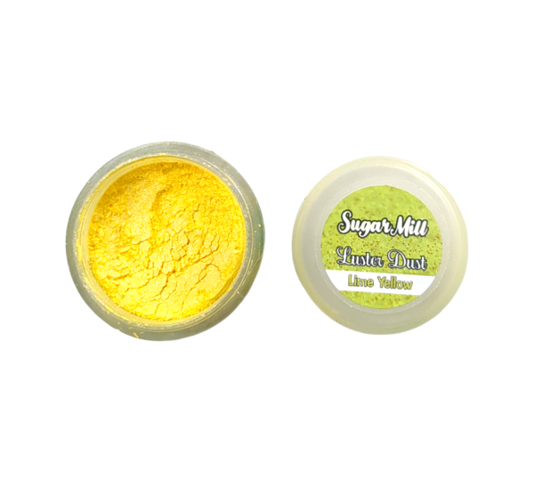 Sugarmill Luster Dust - Lime Yellow 4.25g