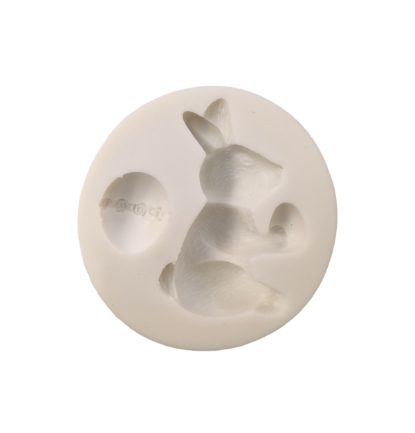 Easter Rabbit Bunny Egg Shaped 3D Shape Silicone Fondant Mould