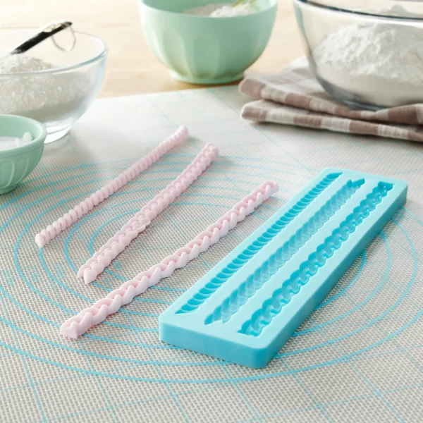 Rope 3D Shape Silicone Fondant Mould - Image 2