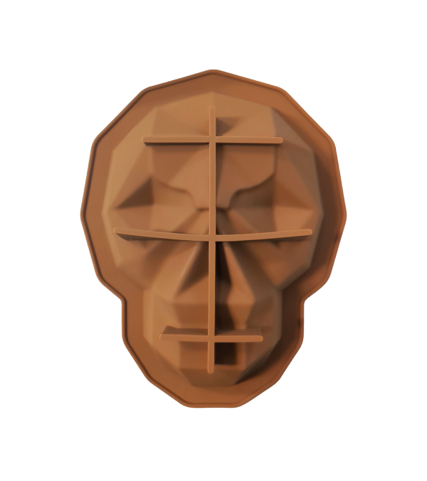 Scary Face Shaped Chocolate,Jelly,Mousse cake Silicone Mould Version-4