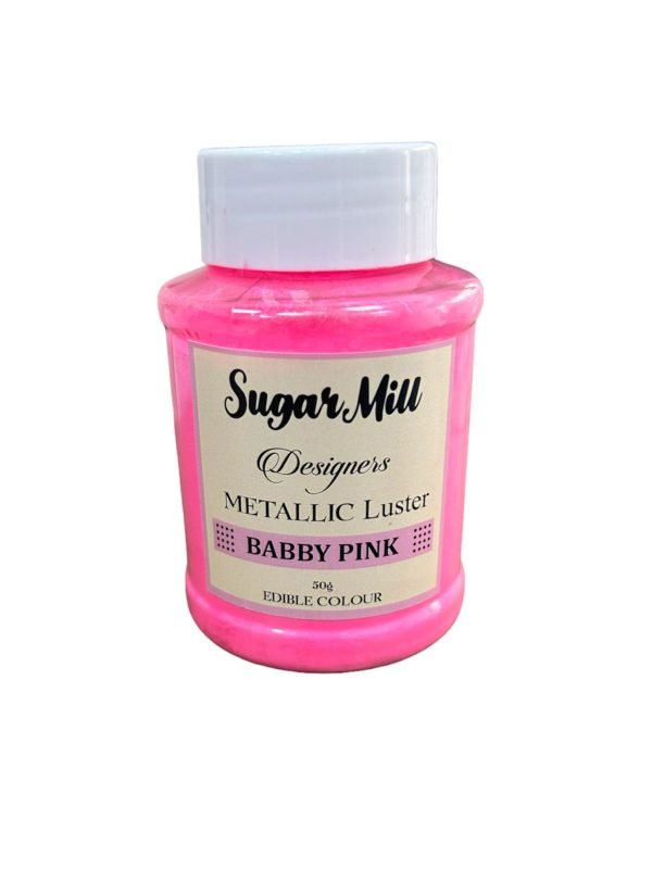 Sugarmill Luster Dust - Baby Pink 50g