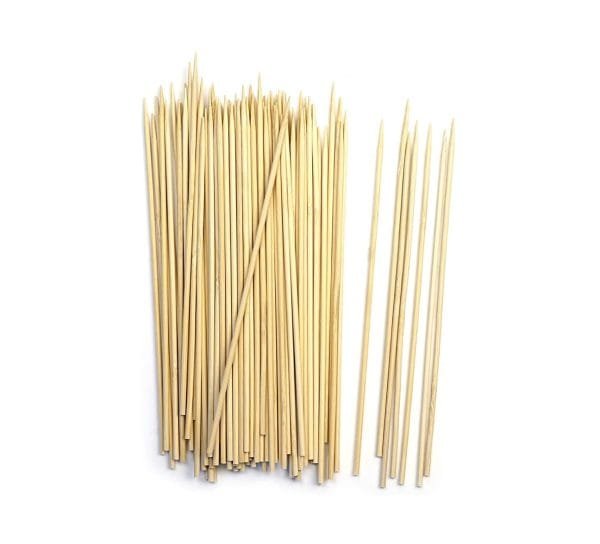 Bamboo Skewers 3mm, 12inch long 1 Pack 90pcs