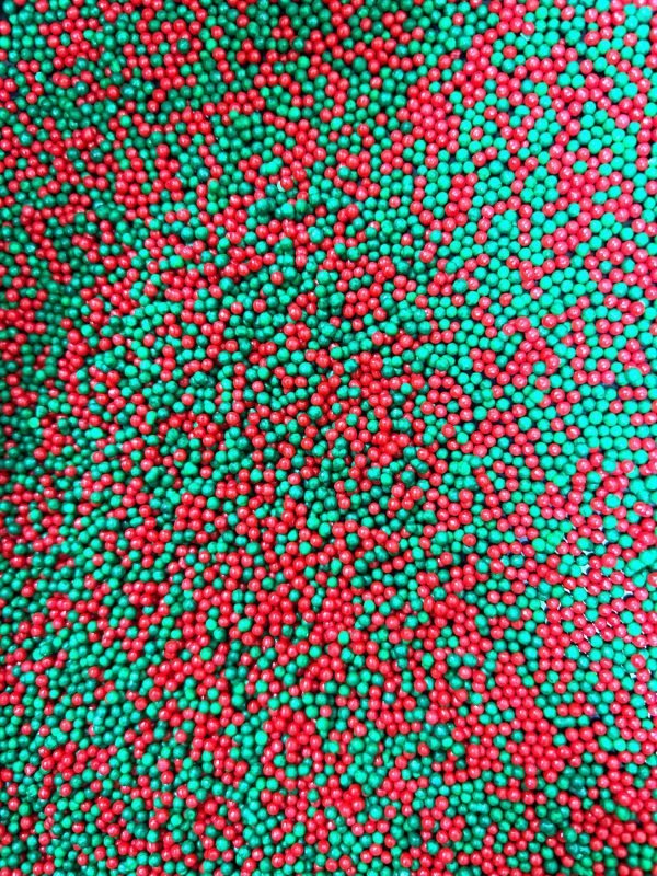 Sugarmill Pearls 2mm Christmas Sprinkles
