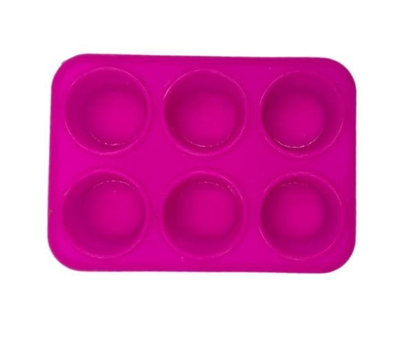 Muffin and Cupcake 6 Cavity Silicone Mould