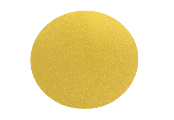 MDF Round Gold Cake Drum