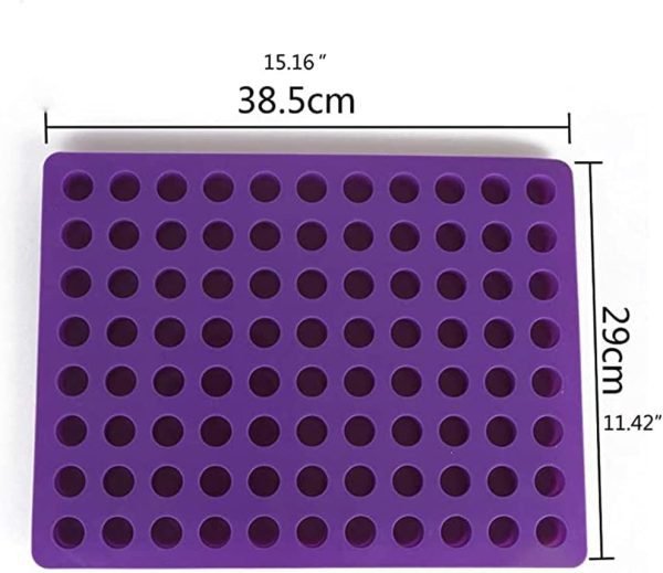 88-Cavities Mini Round Shaped Silicone Mould - Image 2