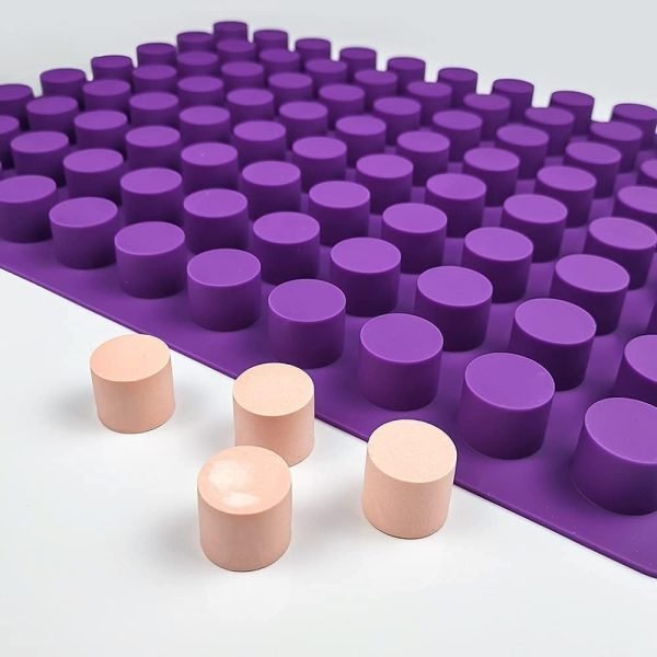 88-Cavities Mini Round Shaped Silicone Mould