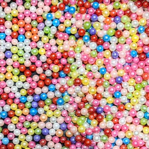 Shiny Multi Colour Pearl Sprinkles
