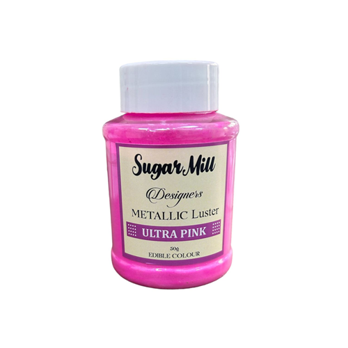 Sugarmill Luster Dust – Ultra Pink 50g