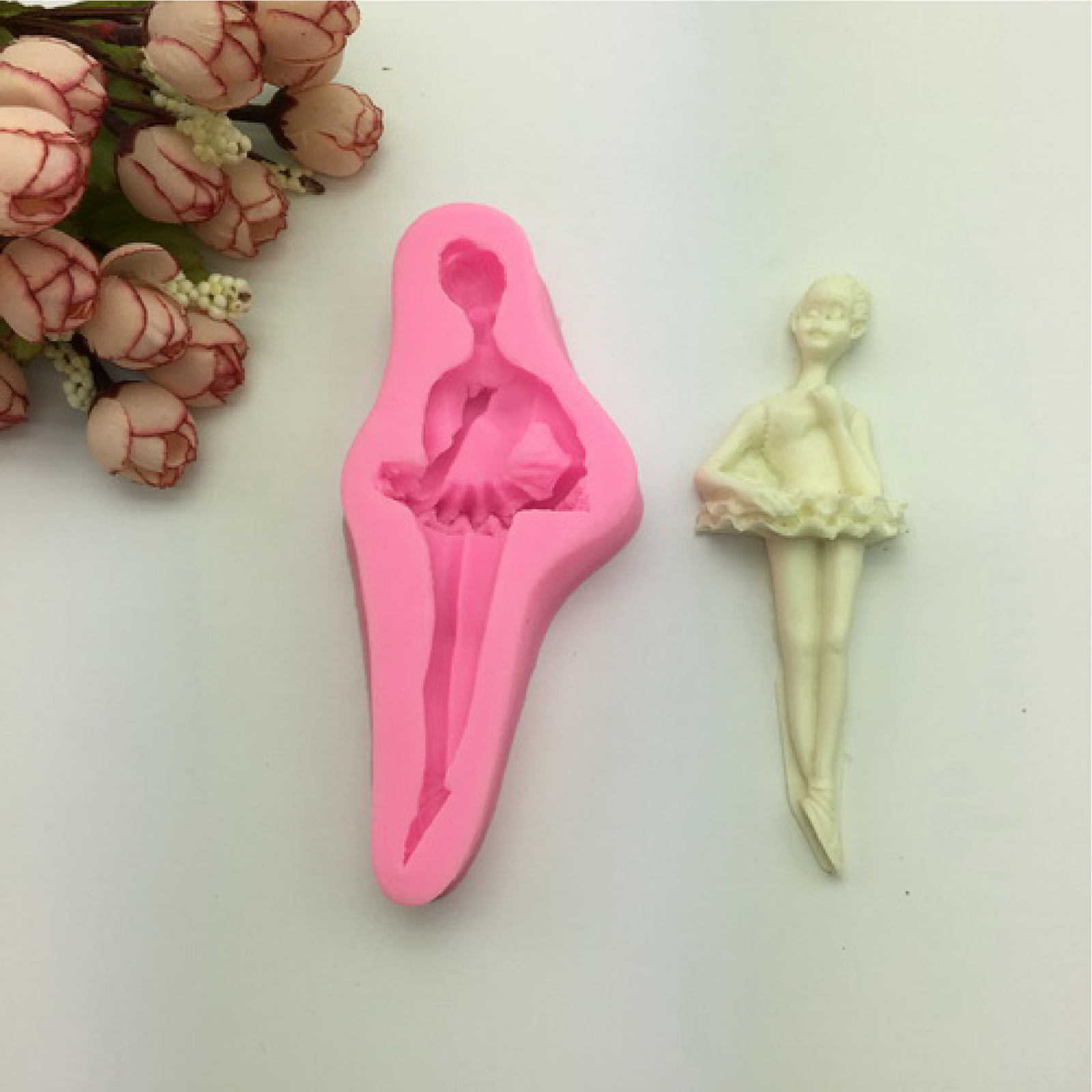 Ballet Girl 3D Shape Silicone Fondant Mould