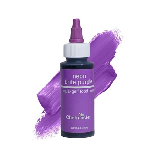 Chefmaster Liqua Gel - Neon Brite Purple 65ml