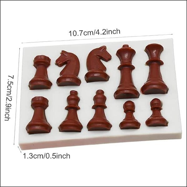 Chess-Theme-silicone-Mould-
