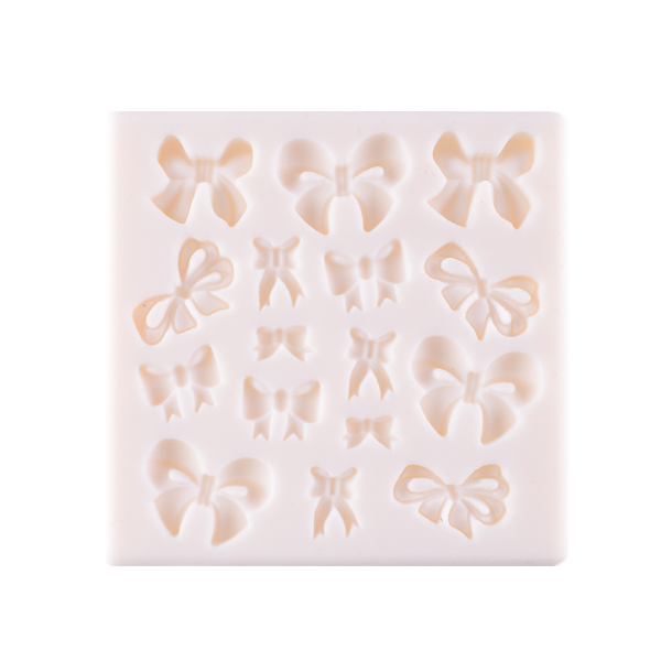 Different Size Ribbons 3D Shape Silicone Fondant Mould