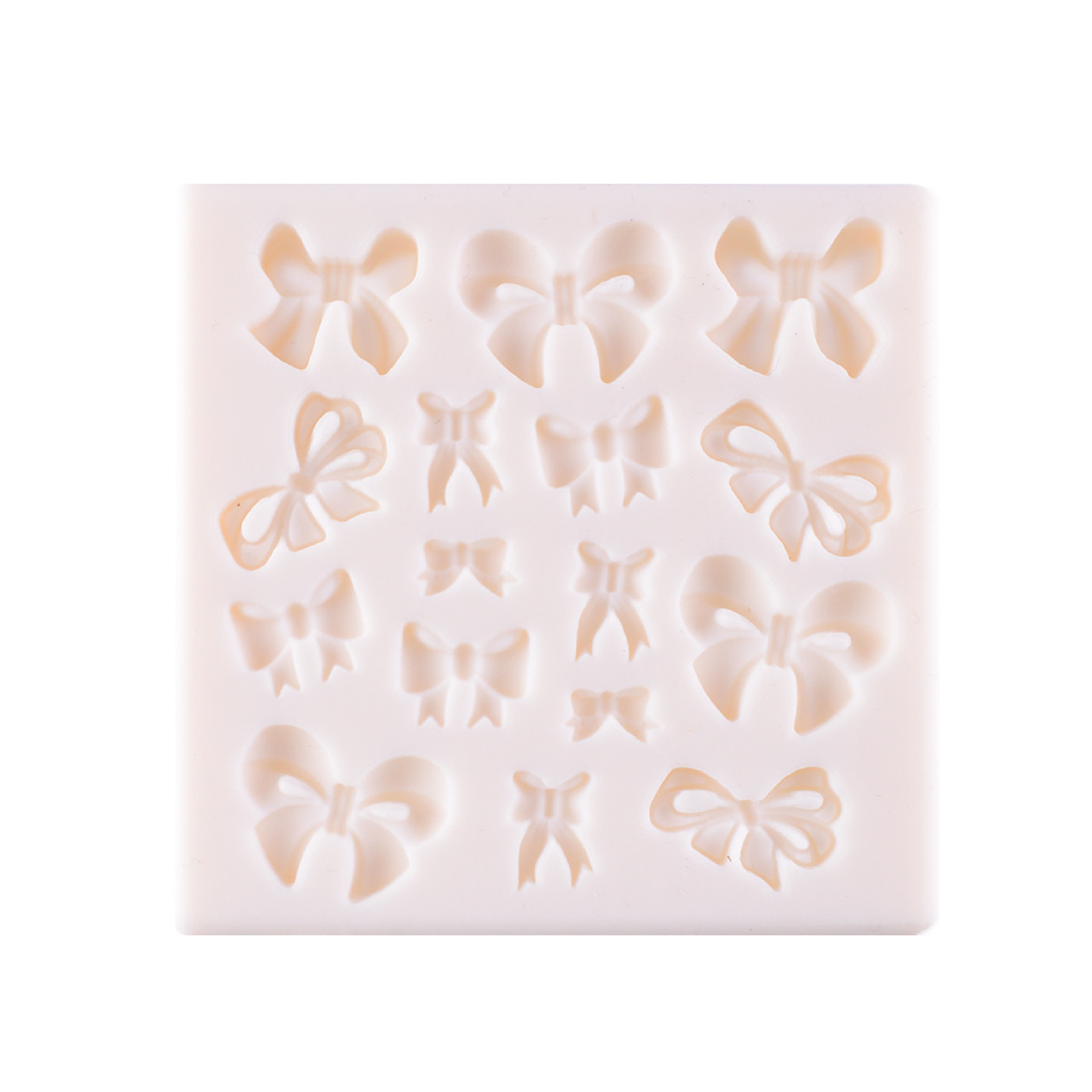 Different Size Ribbons 3D Shape Silicone Fondant Mould