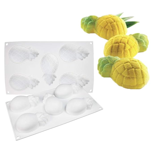 Pineapple shape silicone mould