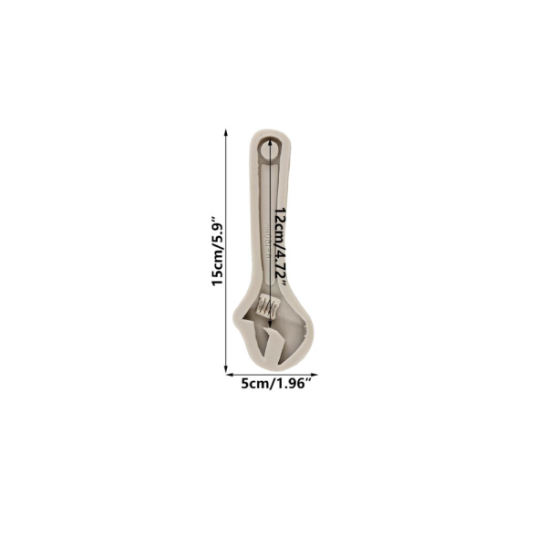 Spanner 3D Shape Silicone Fondant Moulds