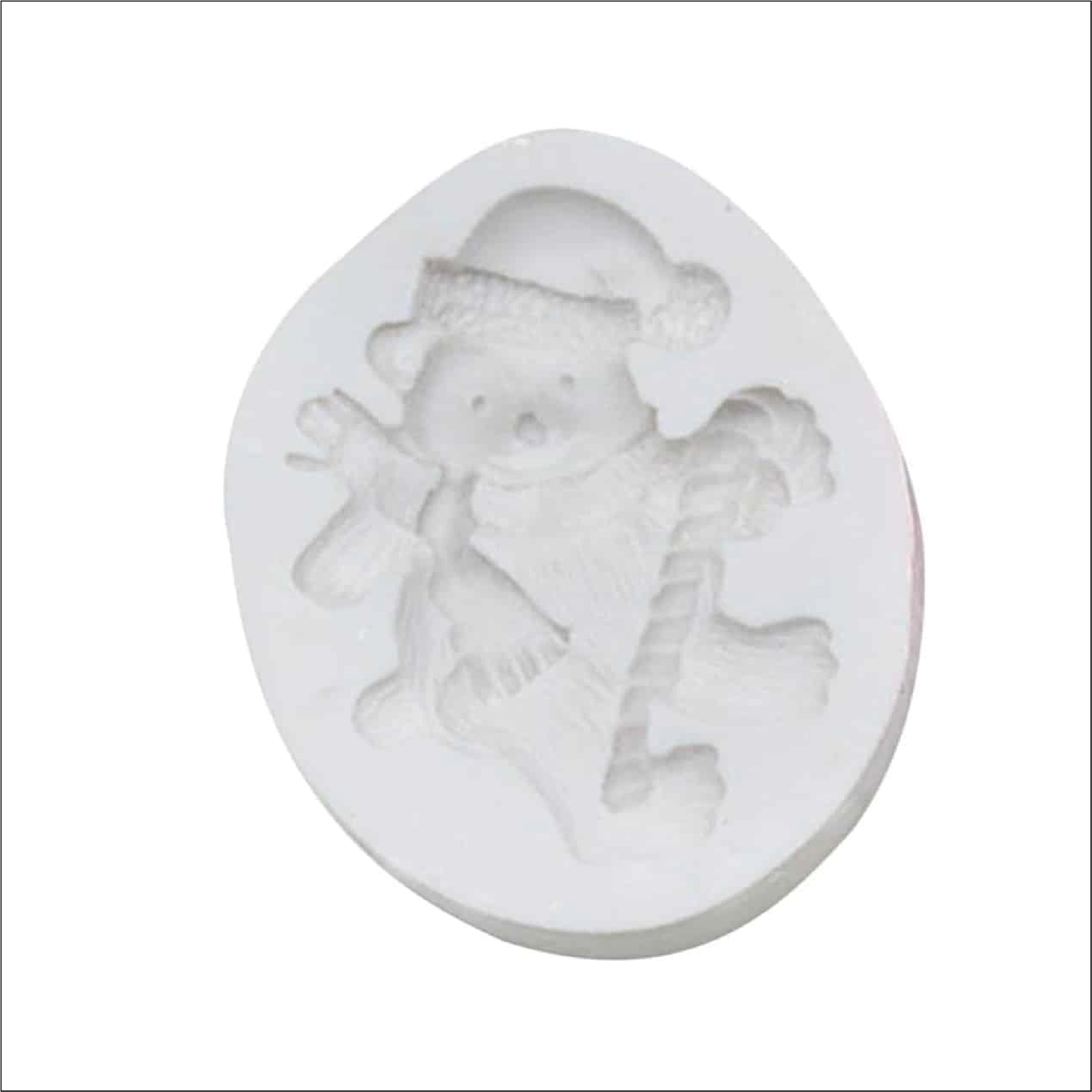christmas mould bear shape