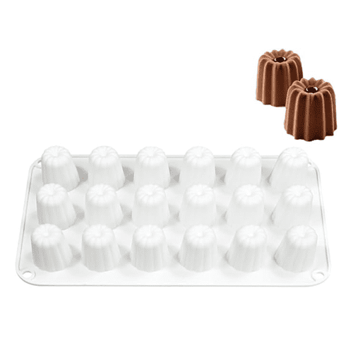 Cannele shaped Silicone Mould 1