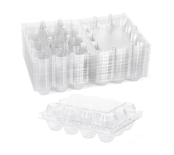 Clear Transparent Cupcake Box 12 Holes