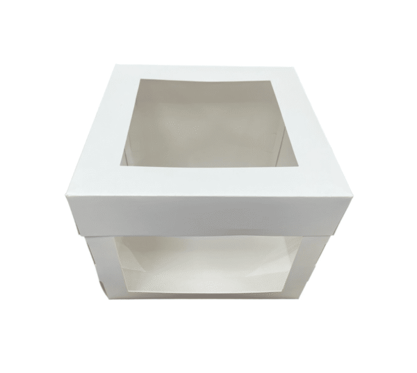 Cake Box 25cm X 20cm (10"X8") (Front & Top Window) - Image 2