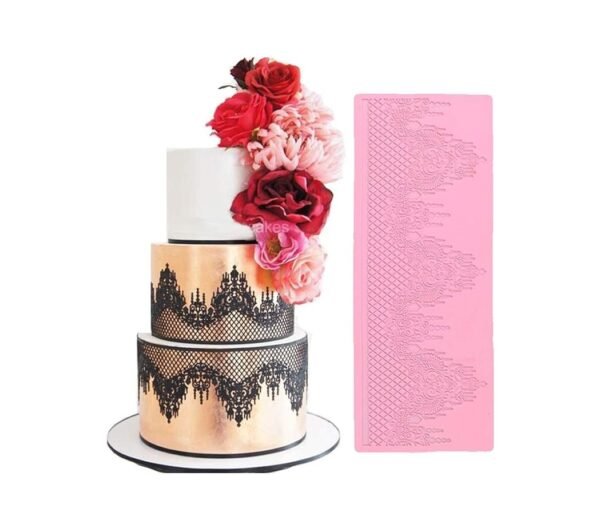 Cake Decorating Texture Lace Mat Silicone Mould Version-5 1pc
