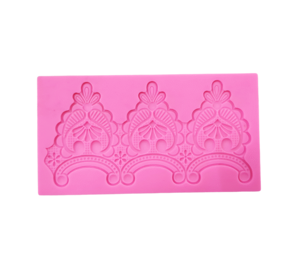 Cake Decorating Lace Mat Silicone Mould Version-24  1pc