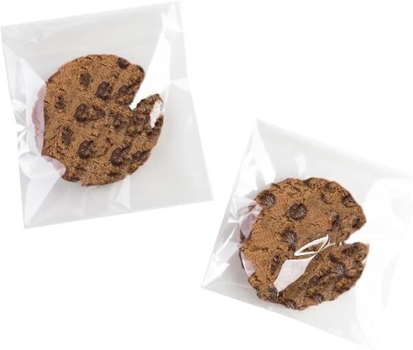 Cookie bags Per pack of 50pcs 7.5cm x 7.5cm (H) - Image 2