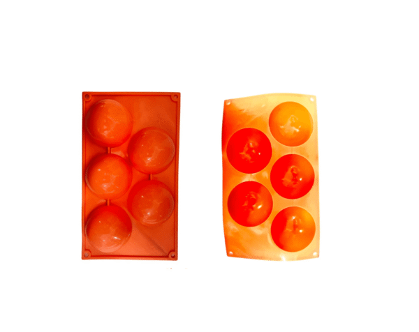 Half Sphere 5 Cavity Silicone Mould