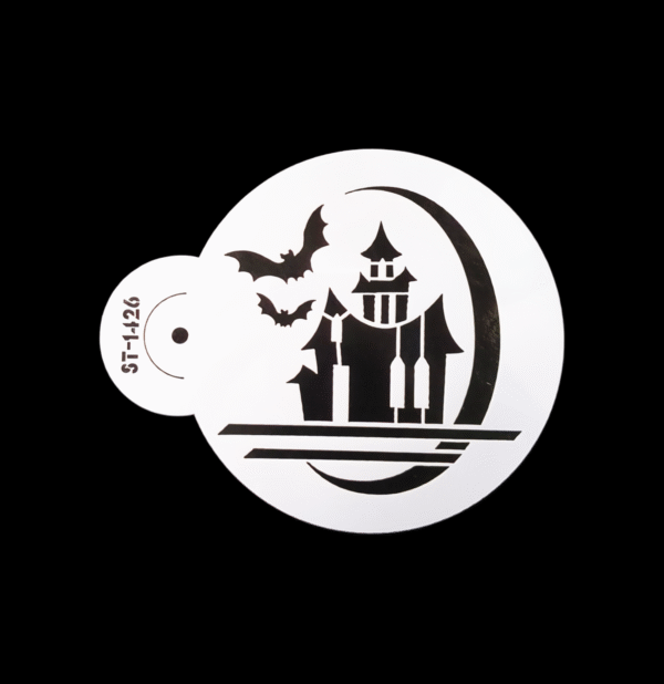 Halloween Cake Lace Stencil Version-23
