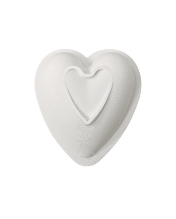 Large Heart Shape Mousse Cake,Chocolate, Jelly, Candy Silicone Mould 1pc