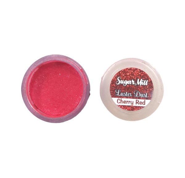 Sugarmill Luster Dust - Cherry Red 4.25g