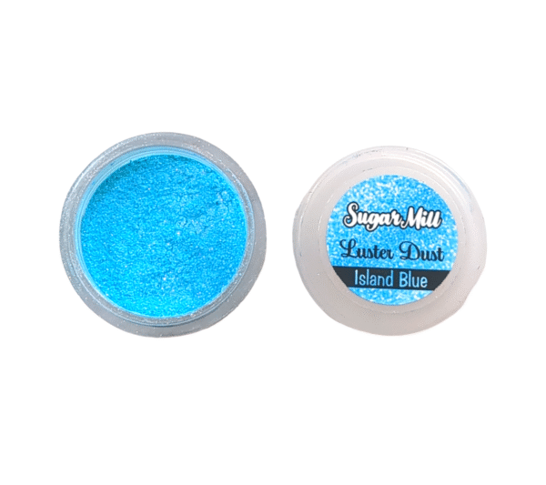 Sugarmill Luster Dust - Island Blue 4.25g