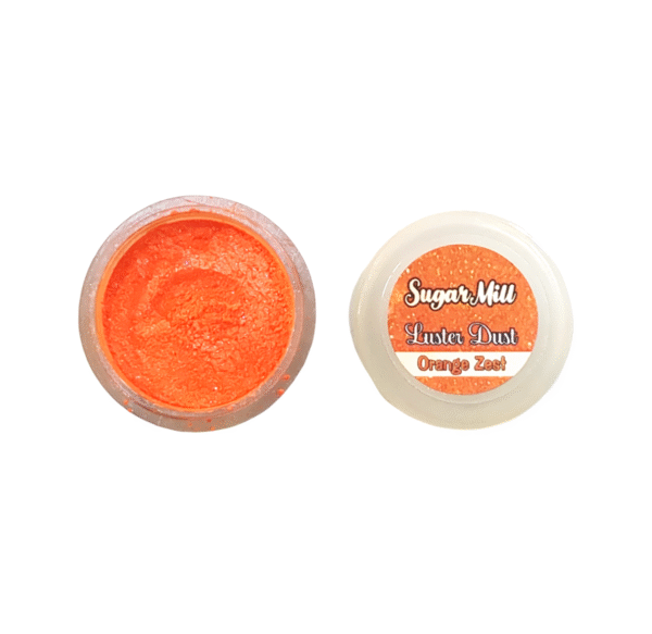 Sugarmill Luster Dust - Orange Zest 4.25g